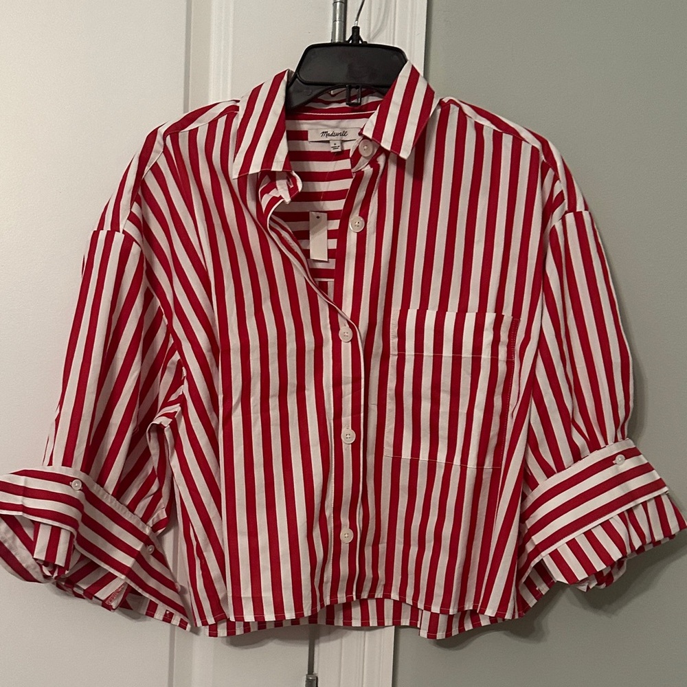 Madewell straight hem Shirt